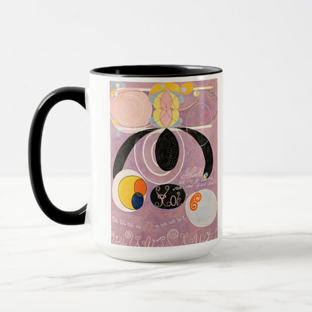 The Ten Largest, Group IV, No.6 by Hilma af Klint Mug (Left)