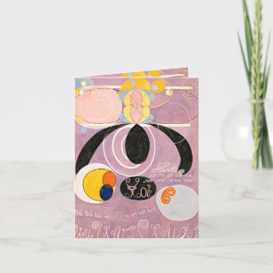  The Ten Largest, Group IV, No.6 by Hilma af Klint Thank You Card