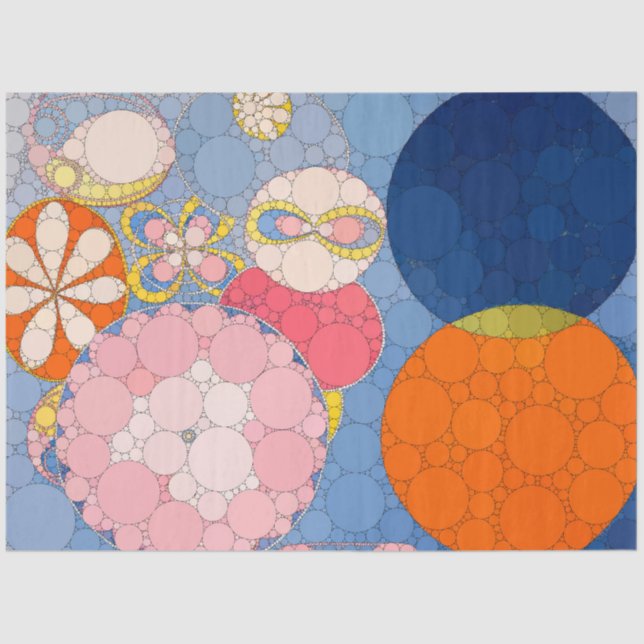 The Ten Largest, No.2 by After Hilma af Klint Tissue Paper (Front)