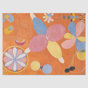 The Ten Largest, No. 4, Youth by Hilma Klint Tissue Paper