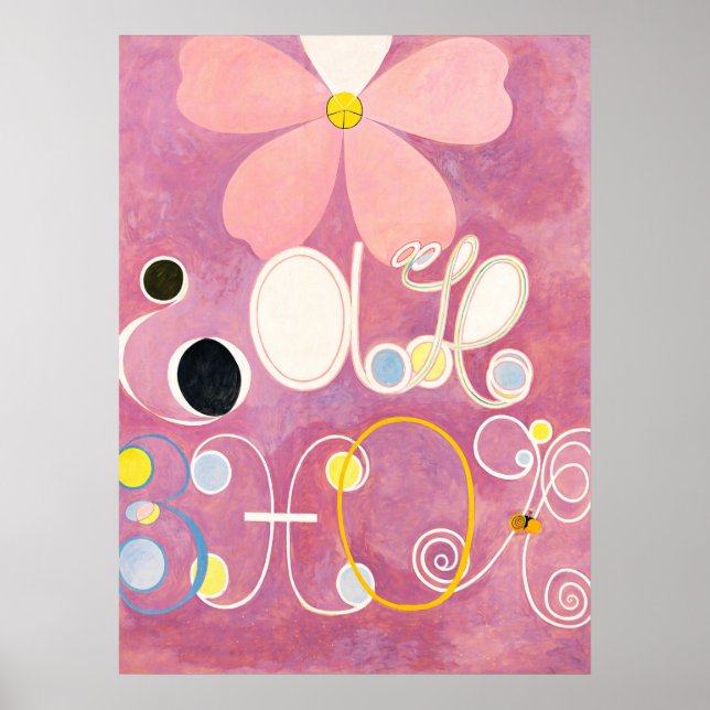 The Ten Largest, No. 5, Adulthood, Hilma af Klint Poster (Front)