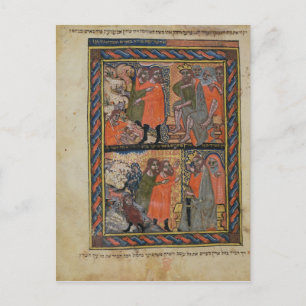 The Ten Plagues of Egypt TtoB Postcard