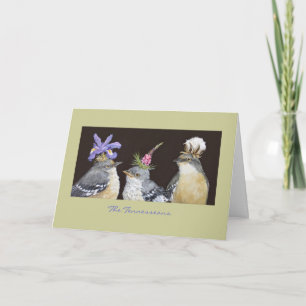The Tennesseans (mockingbird card) Card