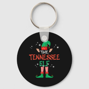 The Tennessee Elf Matching Family Group Christmas Keychain