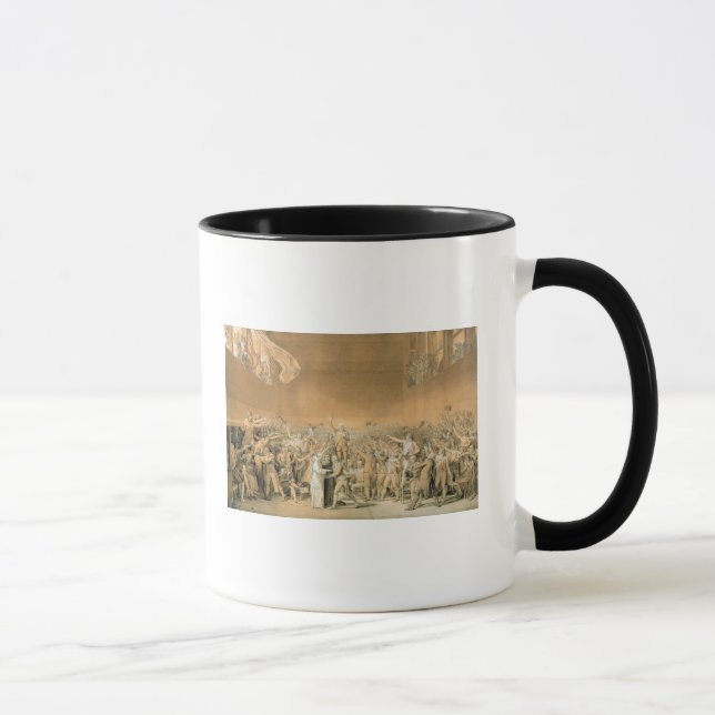 The Tennis Court Oath, 20th June 1789, 1791 2 Mug (Right)
