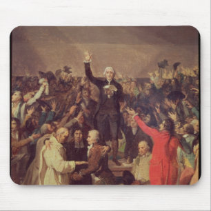 The Tennis Court Oath Mouse Pad