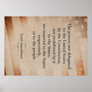The Tenth Amendment Poster