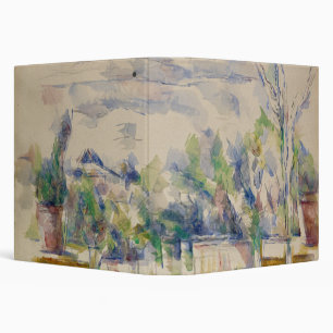 The Terrace at the Garden at Les Lauves, Cezanne Binder