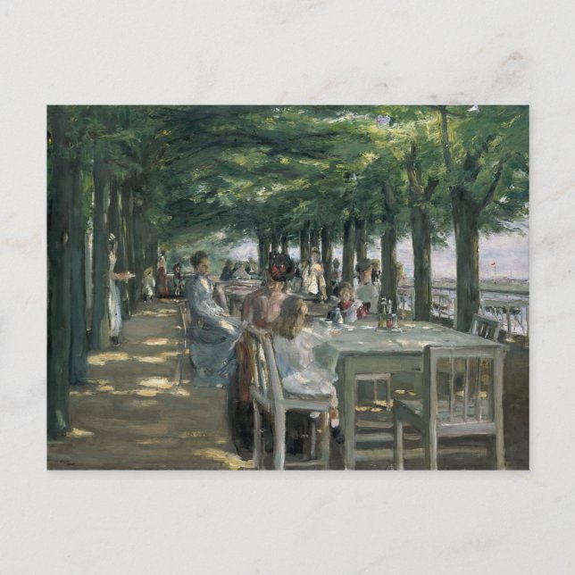 The Terrace at the Restaurant Postcard (Front)