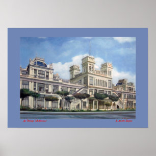 The Terrace (To Corunna) Poster