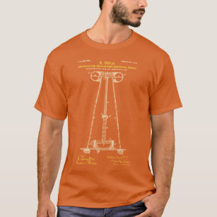 The Tesla Coil Texas Orange T-Shirt