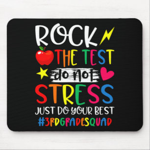 The Test Do Your Best Test Day 3rd Grade Teacher S Mouse Pad