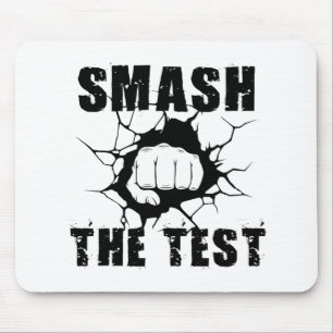 The Test Funny Exam Test Day Students Teachers Mouse Pad