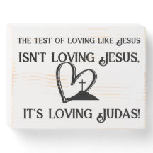 The test of loving like Jesus