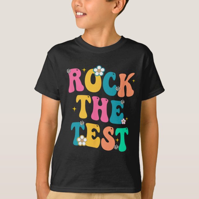 The Test Testing Day 2023 For School Teachers Stud T-Shirt (Front)