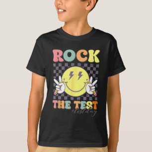 The Test Testing Day Retro Motivational Teacher St T-Shirt