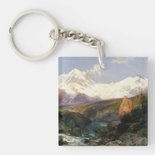 The Teton Range Keychain