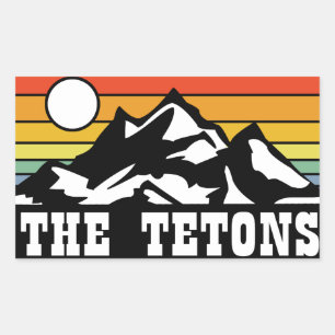 The Tetons Sticker