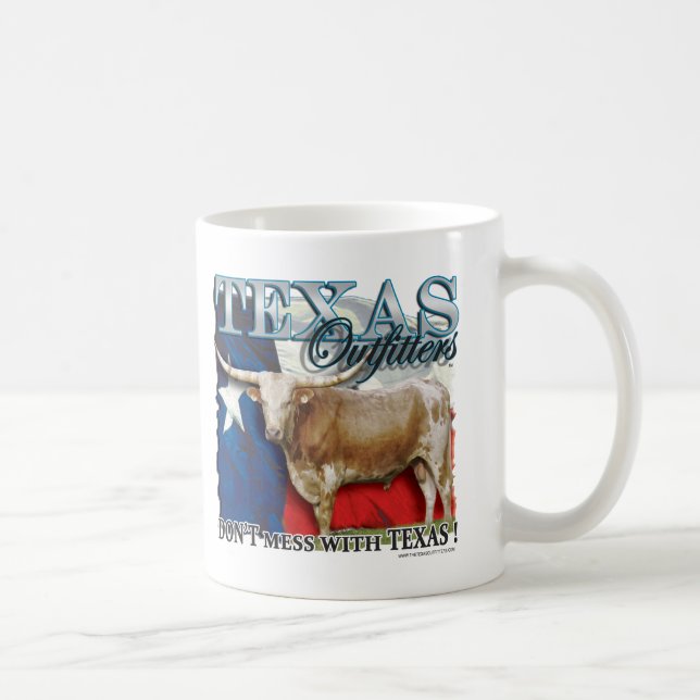 The Texas Outfitters Longhorn Mug (Right)