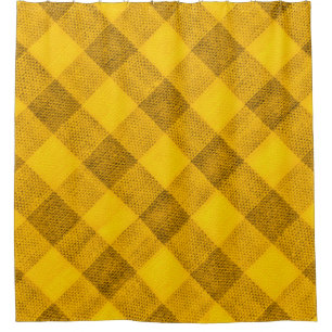 The texture of the bright yellow of binding gingha