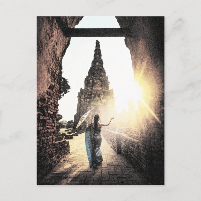 The Thai Temple 1003 Postcard (Front)