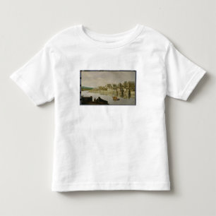 The Thames at Westminster Stairs, c.1630 (oil on p Toddler T-shirt