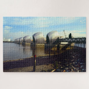 The Thames Barrier, London. Jigsaw Puzzle