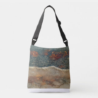 The Thaw Abstract Photographic Art Crossbody Bag