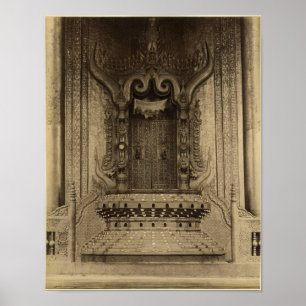 The The-ha-thana or the Lions' throne Poster