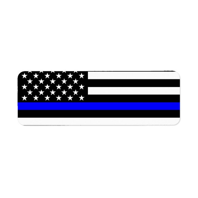 The Thin Blue Line American Flag Decor (Front)
