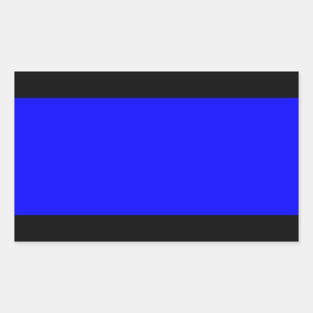 The Thin Blue Line Sticker (Front)