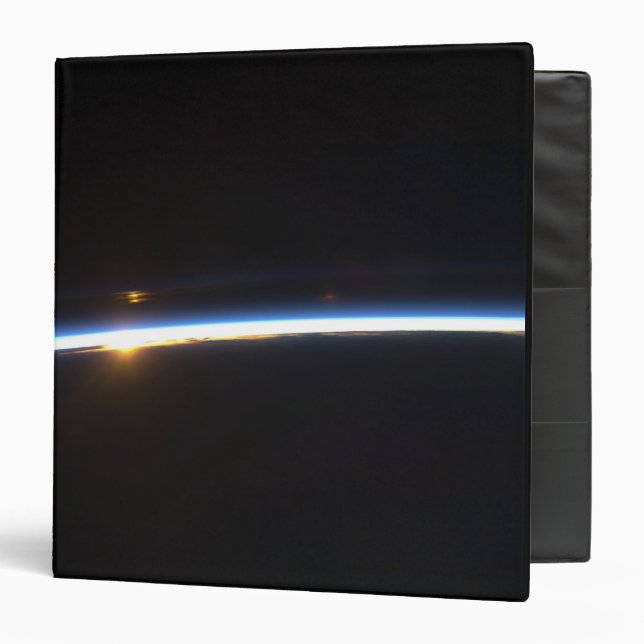 The thin line of Earth's atmosphere Binder (Front/Inside)