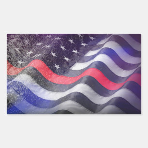 The Thin Red Line Sticker
