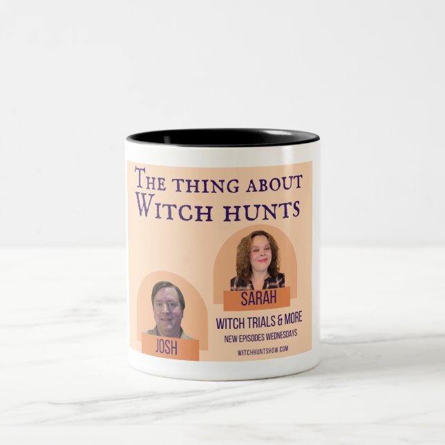 The Thing About Witch Hunts Podcast Mug  (Center)