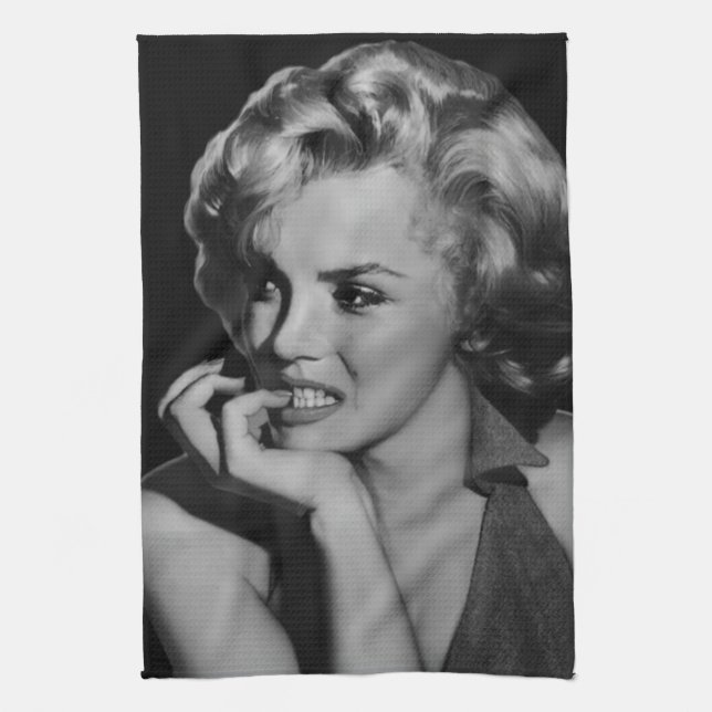 The Thinker 2 Kitchen Towel (Vertical)