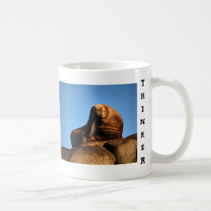 The Thinker Coffee Mug