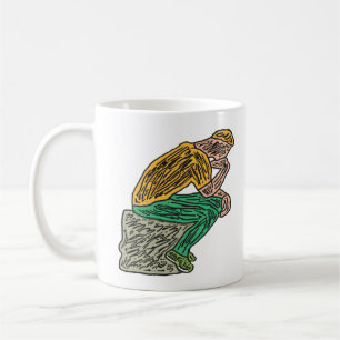 The Thinker Coffee Mug
