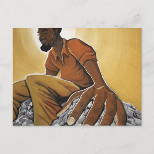 The Thinker Postcard