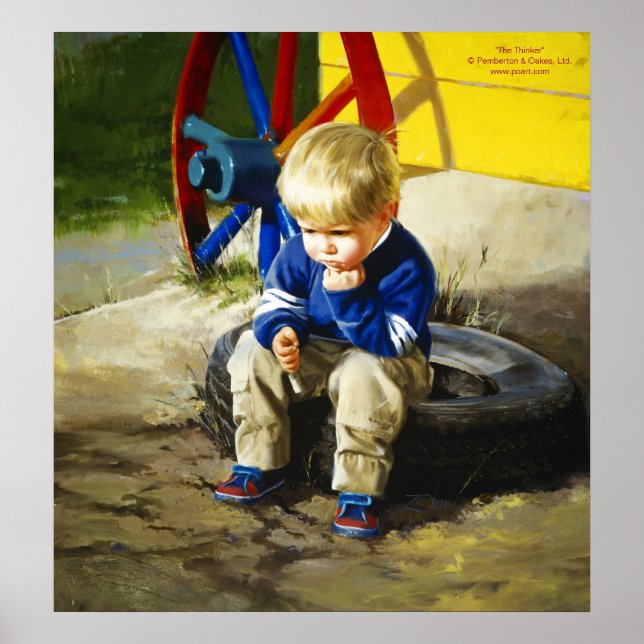 The Thinker Poster (Front)