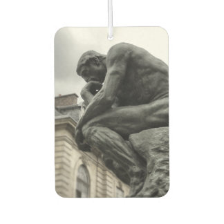 The Thinker Rodin Paris Sculpture Air Freshener