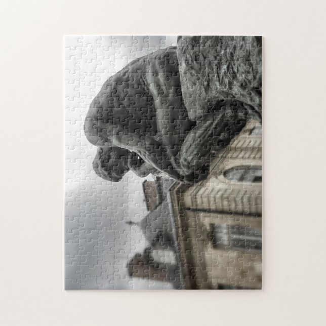 The Thinker Rodin Paris Sculpture Jigsaw Puzzle (Vertical)