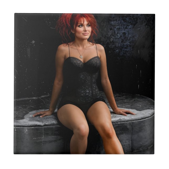 The Thinking Room ceramic tile (Front)