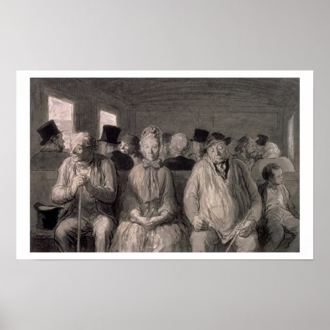 The third class carriage (w/c) poster (Front)