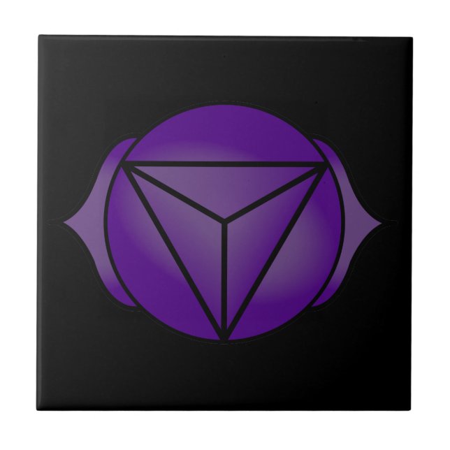 The Third Eye Chakra Tile (Front)