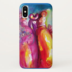 THE THIRD MASK / Venetian Carnival Masquerade Ball iPhone X Case