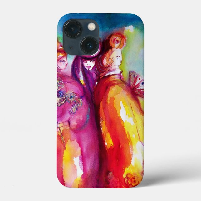 THE THIRD MASK / Venetian Carnival Masquerade Ball Case-Mate iPhone Case (Back)