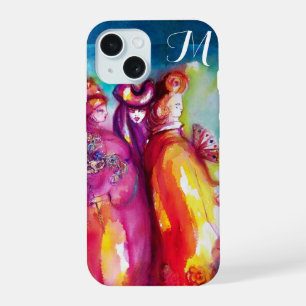 THE THIRD MASK Venetian Masquerade Monogram iPhone 15 Case