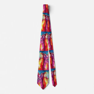 THE THIRD MASK  Venetian Masquerade Watercolor Tie
