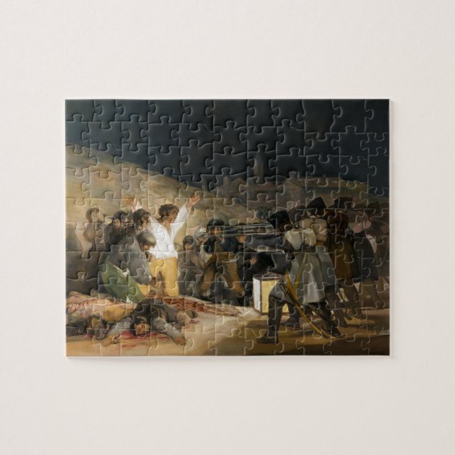 The Third of May 1808 by Francisco Goya Jigsaw Puzzle (Horizontal)