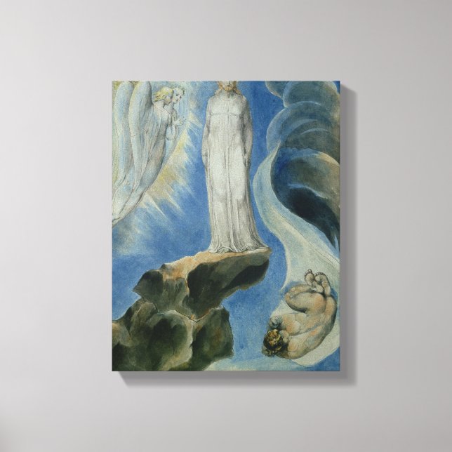 The Third Temptation Canvas Print (Front)